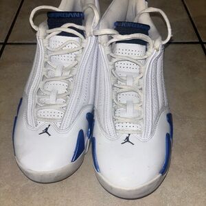 Jordan 14 Retro White Hyper Royal